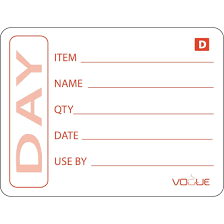 Etiquettes alimentaires solubles - 250 pces